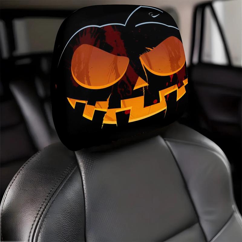π Funny Cartoon Car Headrest Covers β 2PCS 2D Universal Fit π