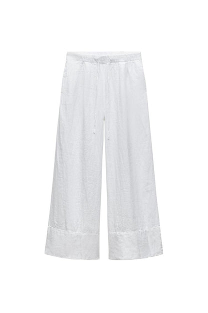 Last day 50%OFF🔥100% LINEN PALAZZO SET(Buy 2 Free Shipping)