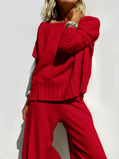 ⏰ LAST DAY SAVE 50% 💥2025 Hot Sale Soft Cashmere Casual Sweater Suit